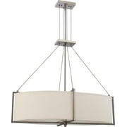 Nuvo Portia 60/4046 6-Light Oval Pendant - 19.25W in. - Hazel Bronze - ENERGY STAR