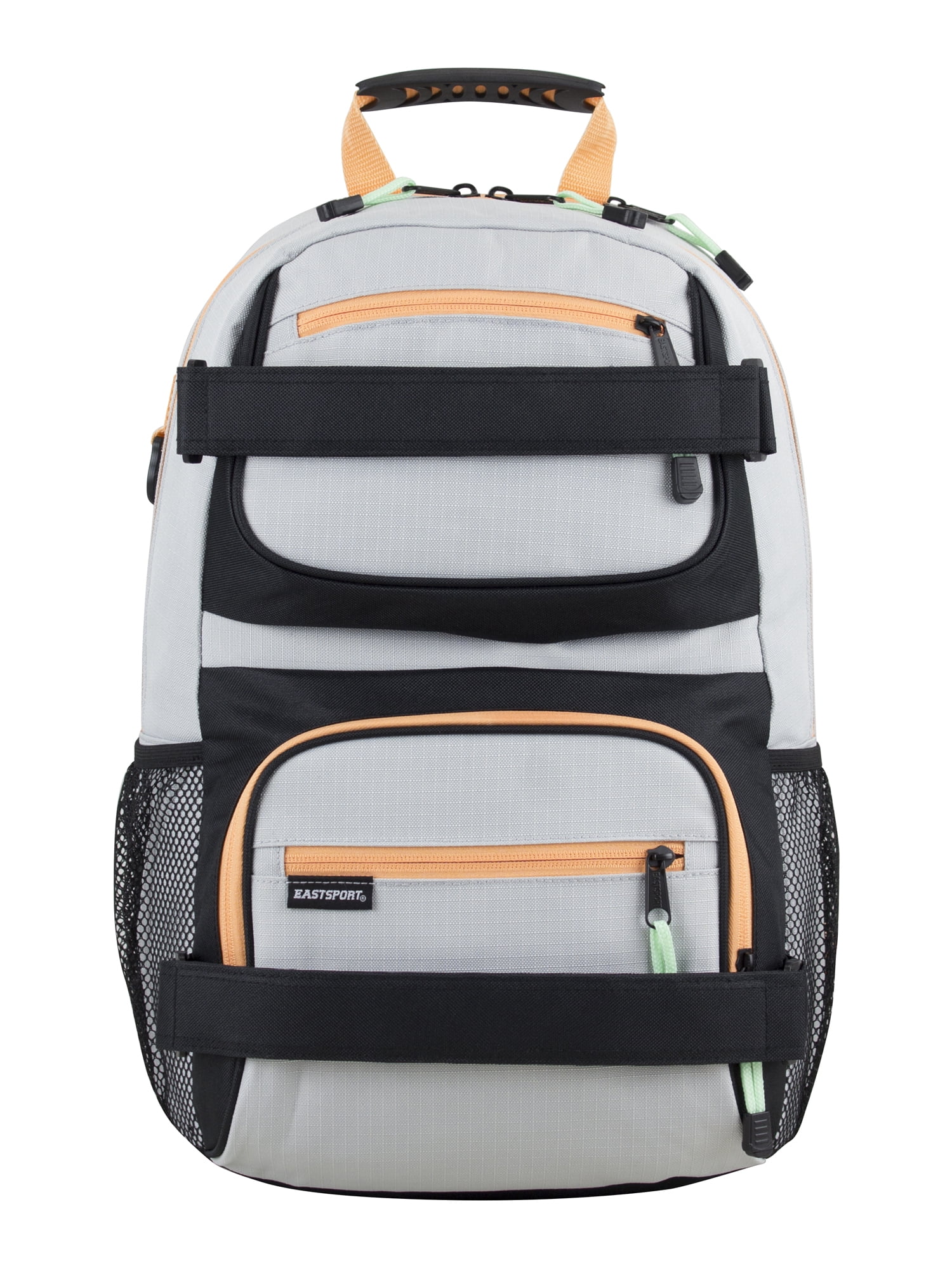 Eastsport Unisex Dual Strap Skater Backpack, Khaki