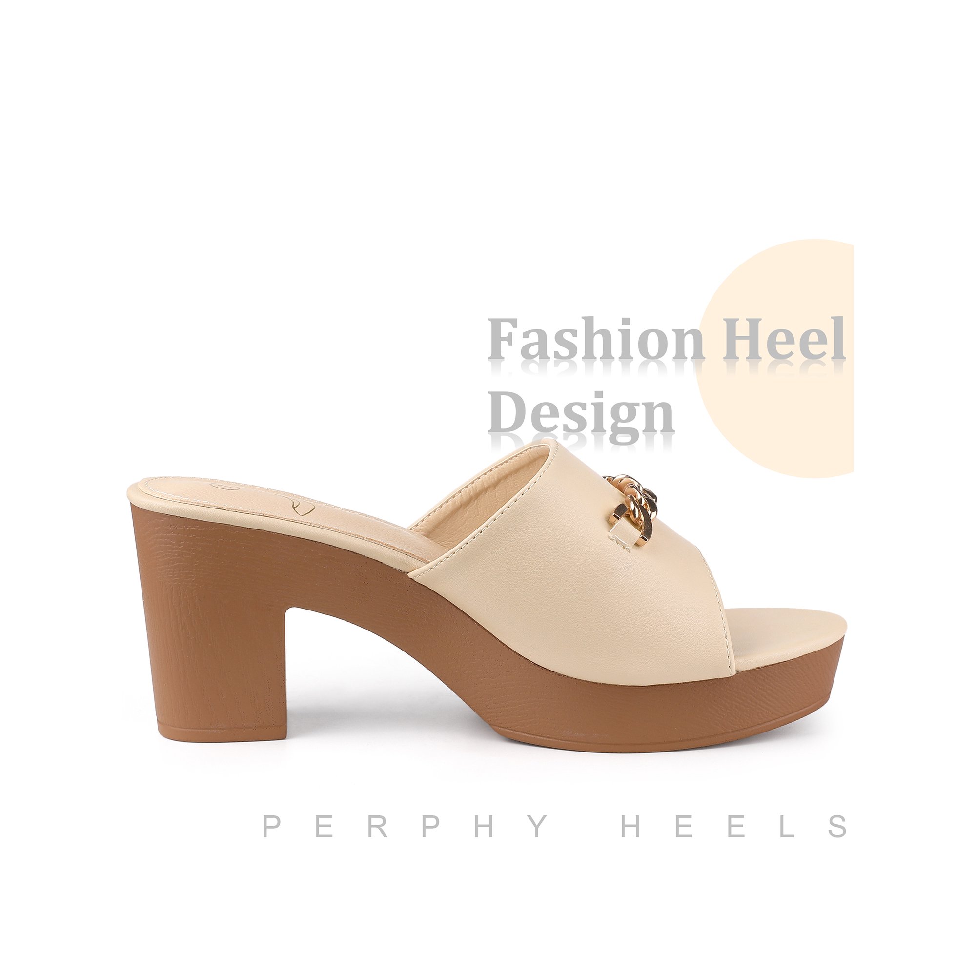 Talons Beige à Bloc Linzi - Taille UK 4 - Occasion