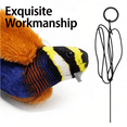 thumbnail image 7 of BESTSKY 2Pcs Flapping Bird Cat Toy,Interactive Bird Sounds Chirping Bird Cat Toy Flapping Wings,Stimulate Cat Play Bird Toy for Cats,Multicolor, 7 of 7