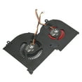 thumbnail image 1 of Ventilador de refrigeración CPU GPU de 4 pines, buena disipación de calor, ventilador de refrigeración para portátil para MSI Gs65 MS 16Q2 para 16q2 Cpu Cw para 16q2 Gpu Cw GPU, 1 of 8