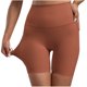 thumbnail image 2 of Jacenvly New Yoga Shorts for Women Summer Fashion Solid High Waisted Yoga Shorts Stretchable Elastic Waist Womens Shorts Athletic, 2 of 6