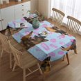 thumbnail image 2 of German Shepherd Rectangle Tablecloth 60"x84",Waterproof Polyester Rectangle Table Cloth, Wipeable Spillproof Polyester Tablecloth for Dining, Camping, Indoor and Outdoor, 2 of 5
