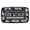 black, variant on Fabric Inks Pad for Rubber Stamp, Washable Craft Inks Pad for Card Making Scrapbook, Permanent Inks Pad for Paper
