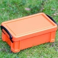 thumbnail image 2 of 2x muebles de almacenamiento de cocina caja de pestillo de 0,5 l colorida con tapa caja de de contenedor sellado de alimentos, caja de almacenam Gloria Estuche de almacenamiento con pestillo, 2 of 9
