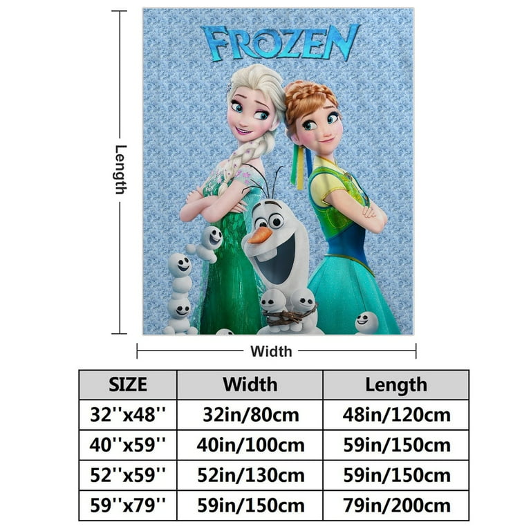 Frozen throw blanket online walmart