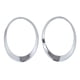 thumbnail image 1 of Anillo Embellecedor Para Faros Delanteros, Resistente A La Intemperie, Aspecto Elegante, Lado Izquierdo Derecho, Ajuste Directo 51137351371 Resistente Al Desgaste Para Clubman F54 ANGGREK electroplateado, 1 of 8