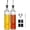 2 Pcs, variant on Dompilc 17 oz Glass Olive Oil Bottle and Vinegar Dispenser Set with 2 Stainless Steel Pourers, 2 Labels,1 Brush and 1 Funnel