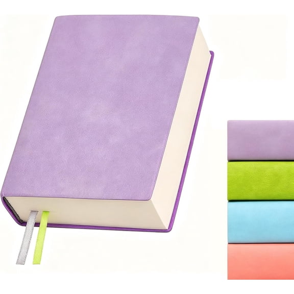 Blank Journal Notebook 720 Pages A6 Unlined Plain Sketchbook No Lines Soft Leather Small Blank Notebook for Women Drawing Book Memo Writing Sketch Diary Notebook 3.9 x 5.5( Blank Notebook)