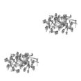 thumbnail image 4 of ZheElen Earring Stud Base Multi Stainless Handmade Popular Ear Pins Setting Daily DIY Jewelry Making Tool Beach Supplies Steel Color 3mm 2Set, 4 of 6