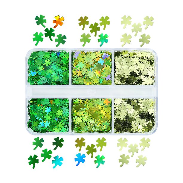 Lentejuelas doradas de Ginkgo Biloba, purpurina, suministros de Arte de uñas, hojas que caen en escamas, decoraciones de Arte de uñas, accesorios para uñas de Gel DIY