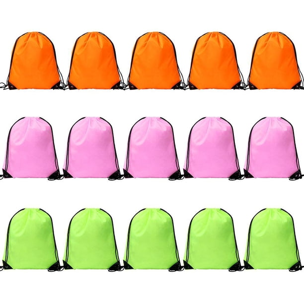 Cuerda, Mochila Con Cordón, Bolsas Personalizadas Para Fiesta, Gimnasio, Deporte, Viaje, Mochila De Viaje 15 Bolsas Vogacara AP007992-01