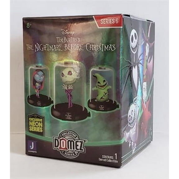 Disney's Nightmare Before Christmas Domez Series 6 Exclusive Neon Series - 1 Blind Box
