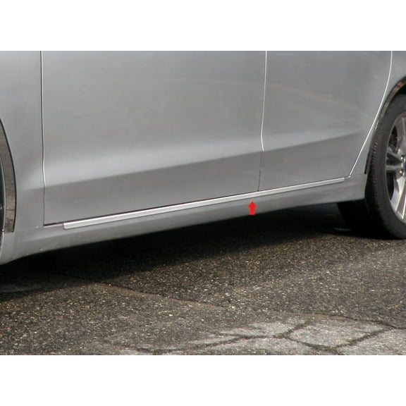 Stainless Steel Rocker Panel Trim 2Pc Fits 2013-2020 Ford Fusion TH53391 QAA