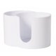 thumbnail image 1 of Dispensador de hilo dental, organizador de almacenamiento, tamaño compacto, contenedor para discos de algodón, accesorios de baño, 1 of 8