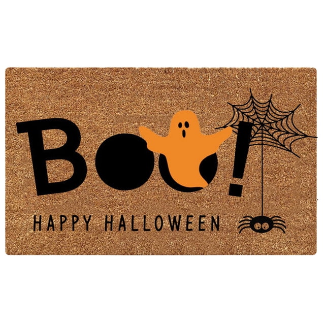 1 PCS Halloween Doormat Blanket Welcome Home Front Door Decorations Halloween Decor