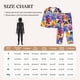 thumbnail image 4 of Balery The Garden Tricolor Pansy Flower Conjunto de Pijama con Estampado para Mujer, Conjunto de Dos Piezas con Manga Larga, Ropa de Dormir Suave con Bolsillos, Pijamas Cómodos-Medium, 4 of 7