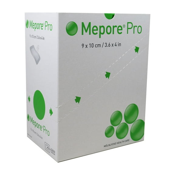 Molnlycke 670900 Mepore Adhesive Dressing 3 ½ in. x 4 in. (Case of 400)