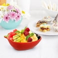 thumbnail image 2 of Dessert Bowl Strawberry Pattern Ceramic Bowl Food Serving Bowl Ceramic Salad Bowl, 2 of 5