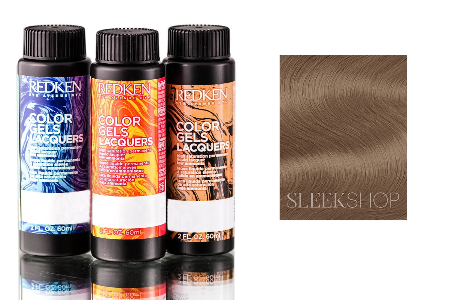 Redken Color Hair Gel Lacquers - 7Nw Milk Tea - Walmart.com