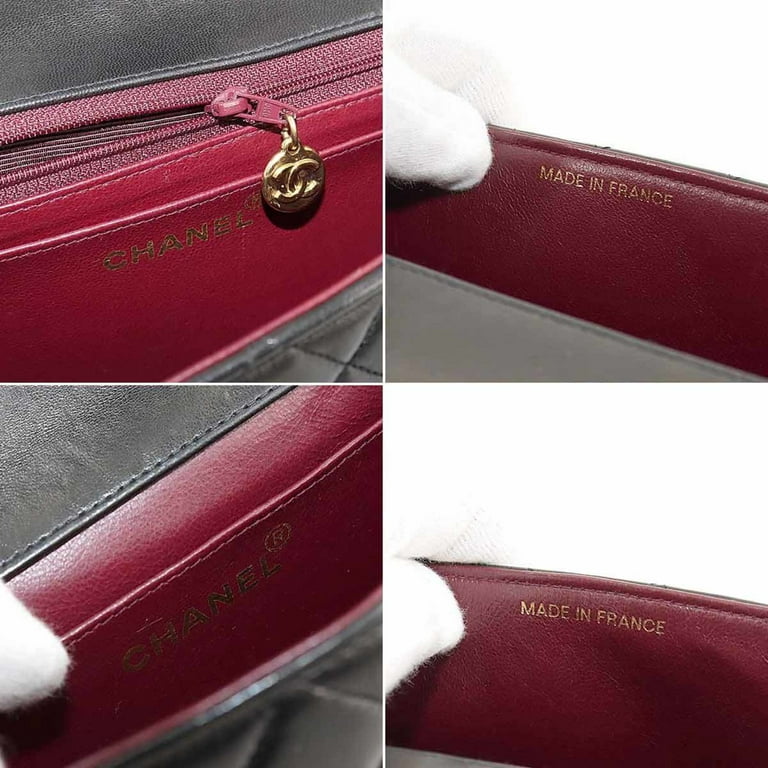 Chanel shoulder bag matelasse gold metal fittings lambskin used from japan