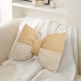 thumbnail image 2 of Yhmxh Bow Pillow Bow Shaped Pillow Decorative, Soft Bowknot Throw Pillow Sofa Lumbar Pillow Car Backrest Cushion, Novelty Big Bow Pillow Plush Cushion Home & Car Decoration (12.2"x14.57"), 2 of 7