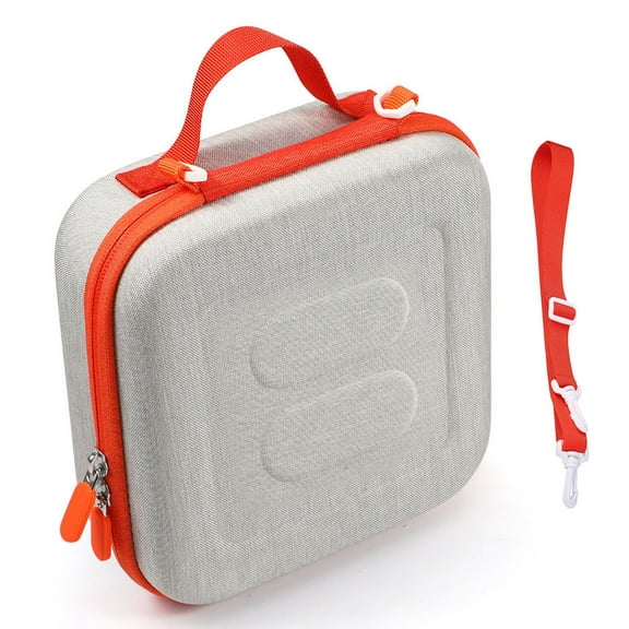 Carrying Case Waterproof for Yoto Mini Kids Audio Music Player Carrying Organizer Bag Shockproof Dustproof Hold Up To 20 Cards/Charging Cable for Childrens Speaker Plays Audiobook Cards