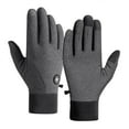 thumbnail image 2 of Warm Winter Gloves for Women Outdoor Sports Autumn and Winter Non Slip Men and Women Plus Velvet Warm Ski Riding Windproof Gloves Gloves Winter Women Warm Gloves Winter Men Warm, 2 of 9