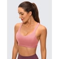thumbnail image 2 of Top Deportivo CRZ YOGA con Tirantes Cruzados Sin Aros Rosa Talle S, 2 of 4