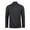 Black, variant on Aloohaidyvio Men's UPF 50+ Shirts 1/4 Zip Up Sun Protection Long Sleeve Rash Guard Outdoor Hiking Fishing Running Shirts