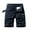 Dark Blue, variant on WREESH Men's Cargo Shorts Plus Size Cargo Shorts Multi-Pockets Relaxed Summer Beach Short Pants Outdoor Workout Shorts Dark Blue