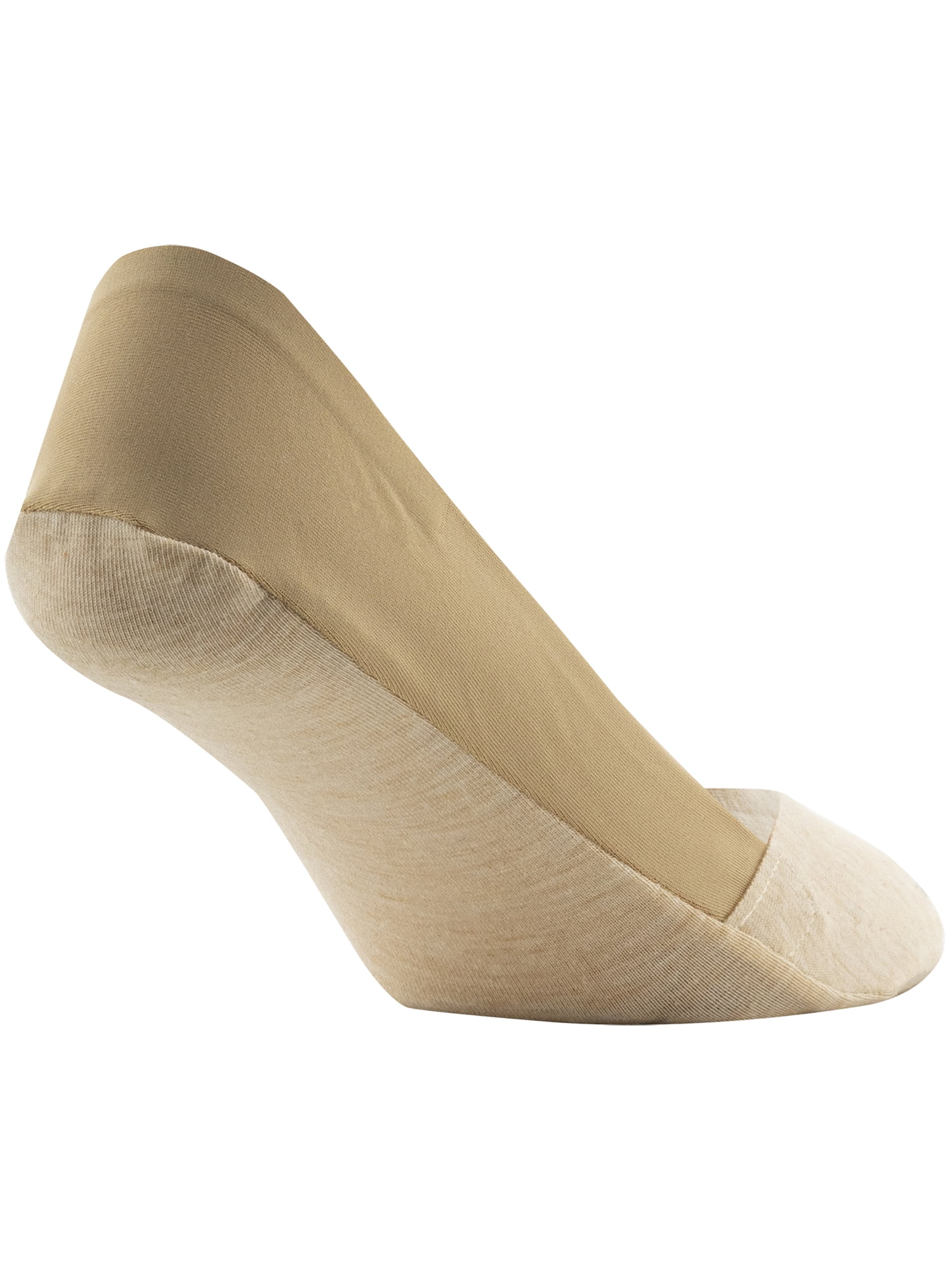 Peds Women's Smooth Edge No Show Socks, 12 Pairs