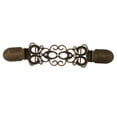 thumbnail image 2 of Vintage Sweater Shawl Duck Clip Hollow Collar Clamp Brass, 2 of 6