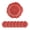 Red + Plastic+10, variant on LIANGKA 8 Pack 13 Inch Black Plastic Round Charger Plates Decorative Serving Trays for Wedding Holiday Dinner Table Setting