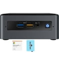 thumbnail image 1 of Intel NUC NUC8I5BEH Home and Business Desktop (Intel i5-8259U 4-Core, 8GB RAM, 128GB m.2 SATA SSD + 500GB HDD (2.5), Intel Iris Plus 655, Wifi, Bluetooth, Win 10 Pro) with Microsoft 365 Personal , Hub, 1 of 4