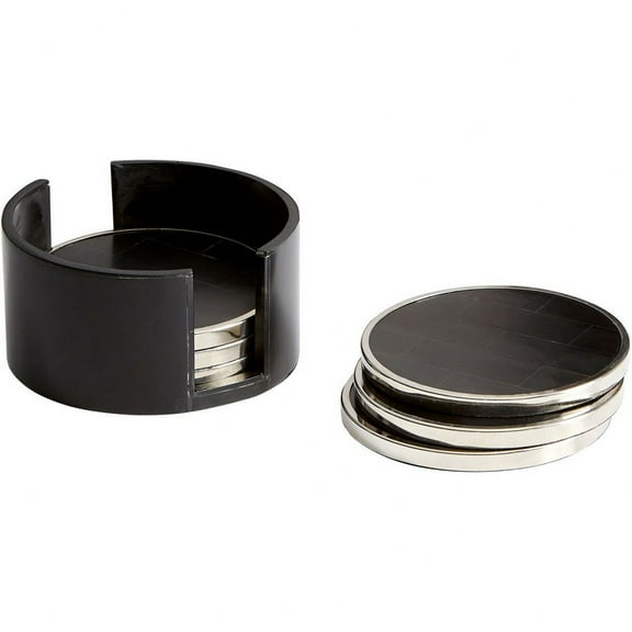 Cyan Design - Jameson - Coaster (Set Of 7) - 4.5 Inches Wide By 2.25 Inches High