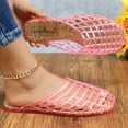 thumbnail image 2 of COM STAR Women Jelly Sandals Lightweight Mesh Flat Summer Slip-On Beach Sandal for Casual Wear Vacation and Daily Outings, 2 of 6