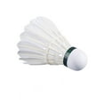 thumbnail image 4 of Babolat Hybrid Challenge Badminton Feather Shuttlecock 3 In 1 , White | Perfect For Training And Tournaments, 4 of 4