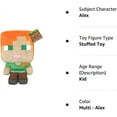 thumbnail image 4 of Minecraft Coussin en Peluche Alex Compagnon - Microfibre de Polyester Super Douce pour Enfants, 16 Pouces (Produit Officiel), 4 of 4