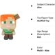 thumbnail image 4 of Peluche de Minecraft de Alex, almohada de microfibra de poliéster súper suave para niños, 16 pulgadas (producto oficial), 4 of 4