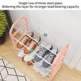 thumbnail image 4 of Bxaolu 4 Tier Small Shoe Rack, Stackable Kids Toddler Adult Shoe Storage Organizer Shelf for Closet Floor Entryway Bedroom, Space Saver Shoe Rack Organization Shelves, 4 of 7