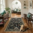 thumbnail image 2 of Insect Washable Rugs for Living Room Soft Area Rug x Rug for Bedroom UltraThin Non Slip Dining Room Rug Stain Rug Large Carpet for Office Nursery(&#x), 2 of 7
