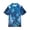 #A01-Blue, variant on Abcomgle Girls Halloween Polo Shirts Size 6 Spooky Ghost Pumpkin Floral Print Tee Shirts for Girls Button Up Short Sleeve Tshirts for Kids Fall Funny Holiday Top for Girls
