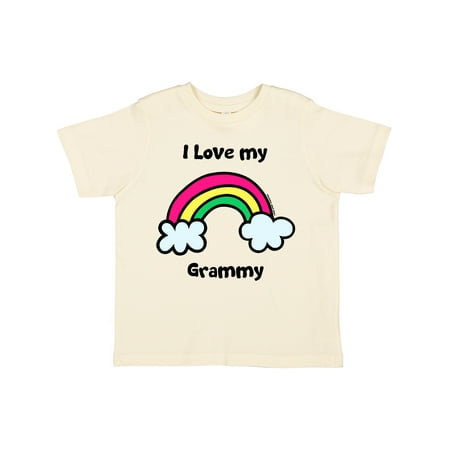 

Inktastic I Love My Grammy Gift Toddler Boy or Toddler Girl T-Shirt