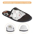thumbnail image 3 of Fotbe Casino And Sports Pattern Women's Fuzzy Slippers Plush Slippers Fluffy Winter House Shoes Indoor and Outdoor-Large, 3 of 8