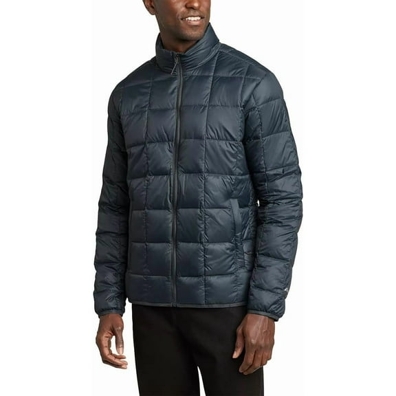 Eddie Bauer Men's CirrusLite Quilted Down Jacket, Storm, X-Large