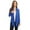 Royal Blue, variant on Women's Solid Open Front Long Sleeve Lightweight Soft Basic Sweater Cardigan