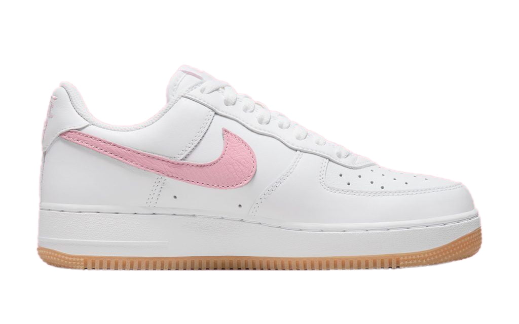 Nike WMNS Air Force 1 07 One Mid White Black Volt Pink Yellow