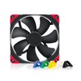 thumbnail image 1 of Noctua NF-A14 PWM chromax.Black.swap Ventilador silencioso premium de 4 pines (140 mm negro), 1 of 5