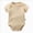 Z75-Khaki, variant on 0-3 Months Infant Summer Bodysuits Baby Bodysuits Soft Boy Girl Birthday Romper Bodysuit Short Sleeve Jumpsuit